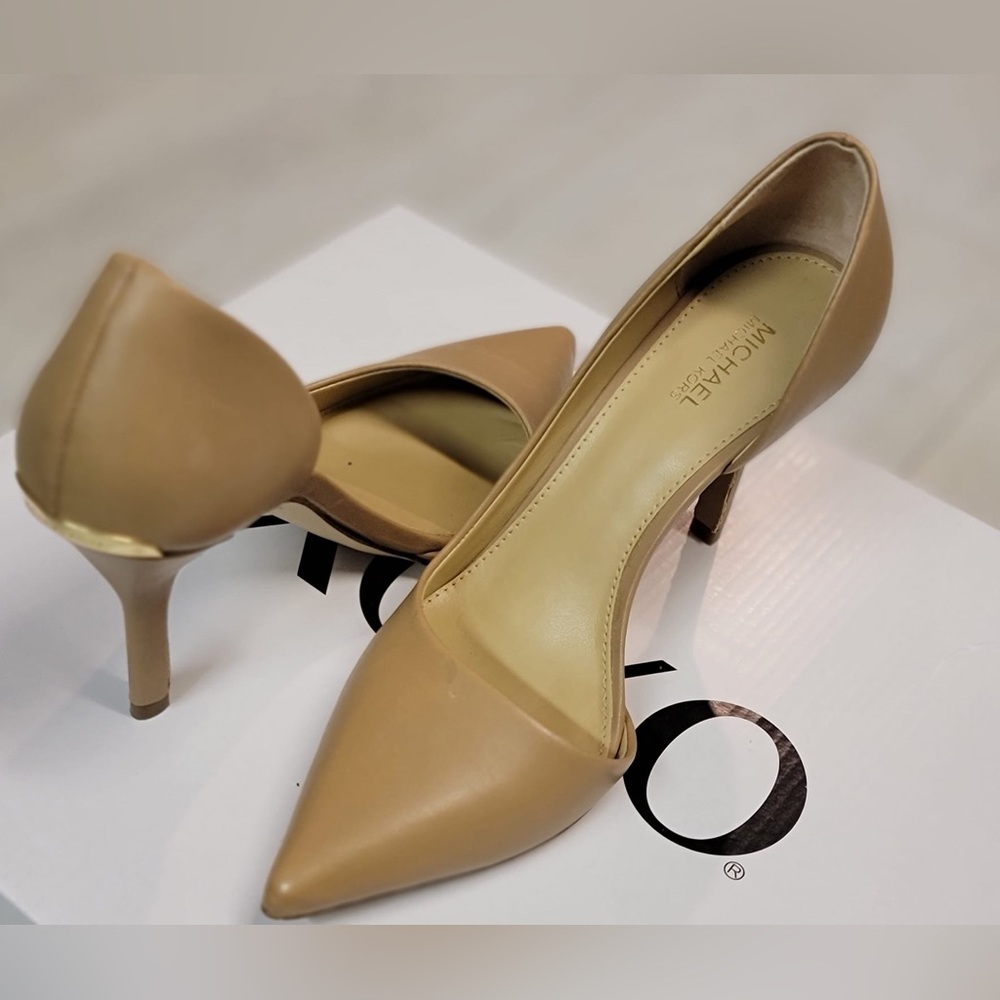 Michael Kors Tan/Nude High Heels - Size 6M - 3.5 inch heels. Lightly worn.